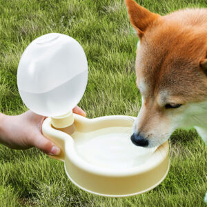 Botella de agua para perro, paseo 500 ml