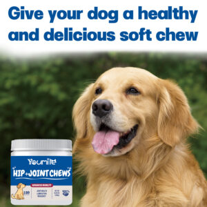 Suplemento en polvo con colágeno para perro