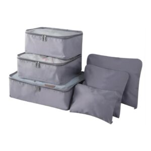 Cubos organizadores de equipaje, 6 piezas